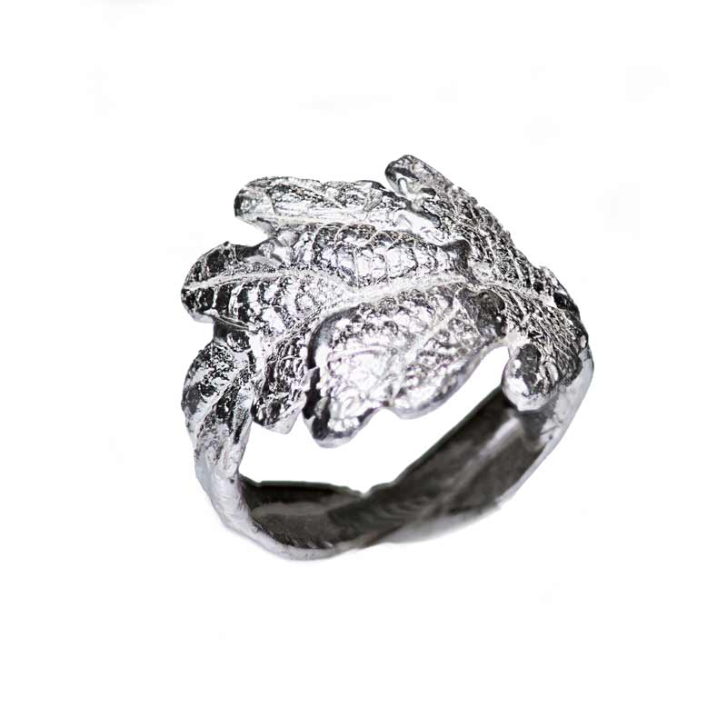 anello argento artigianale
