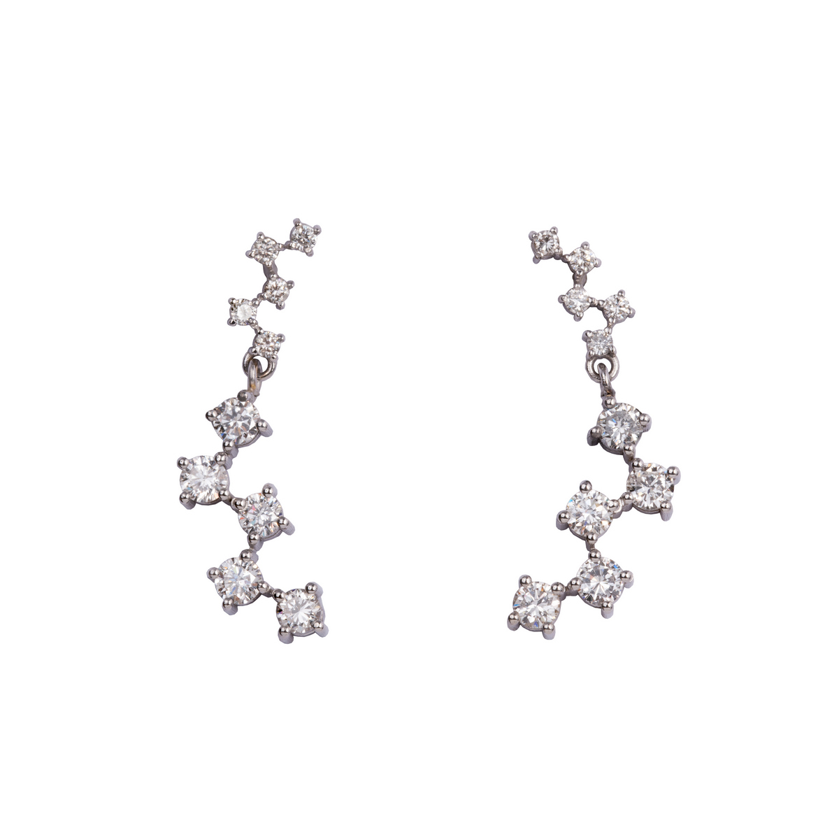 orecchini oro 18kt Diamanti